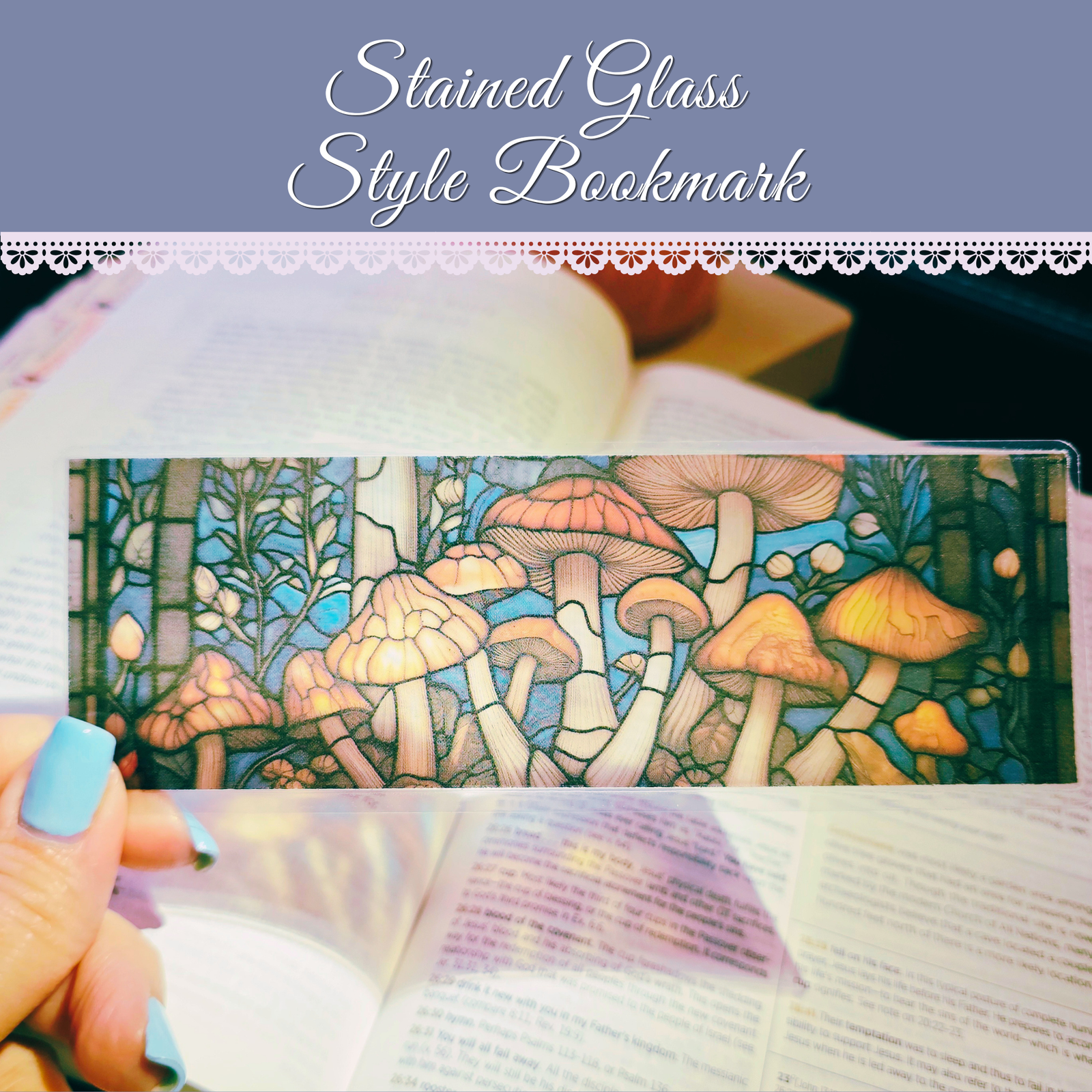 Stained Glass Style Bookmarks - Image 10