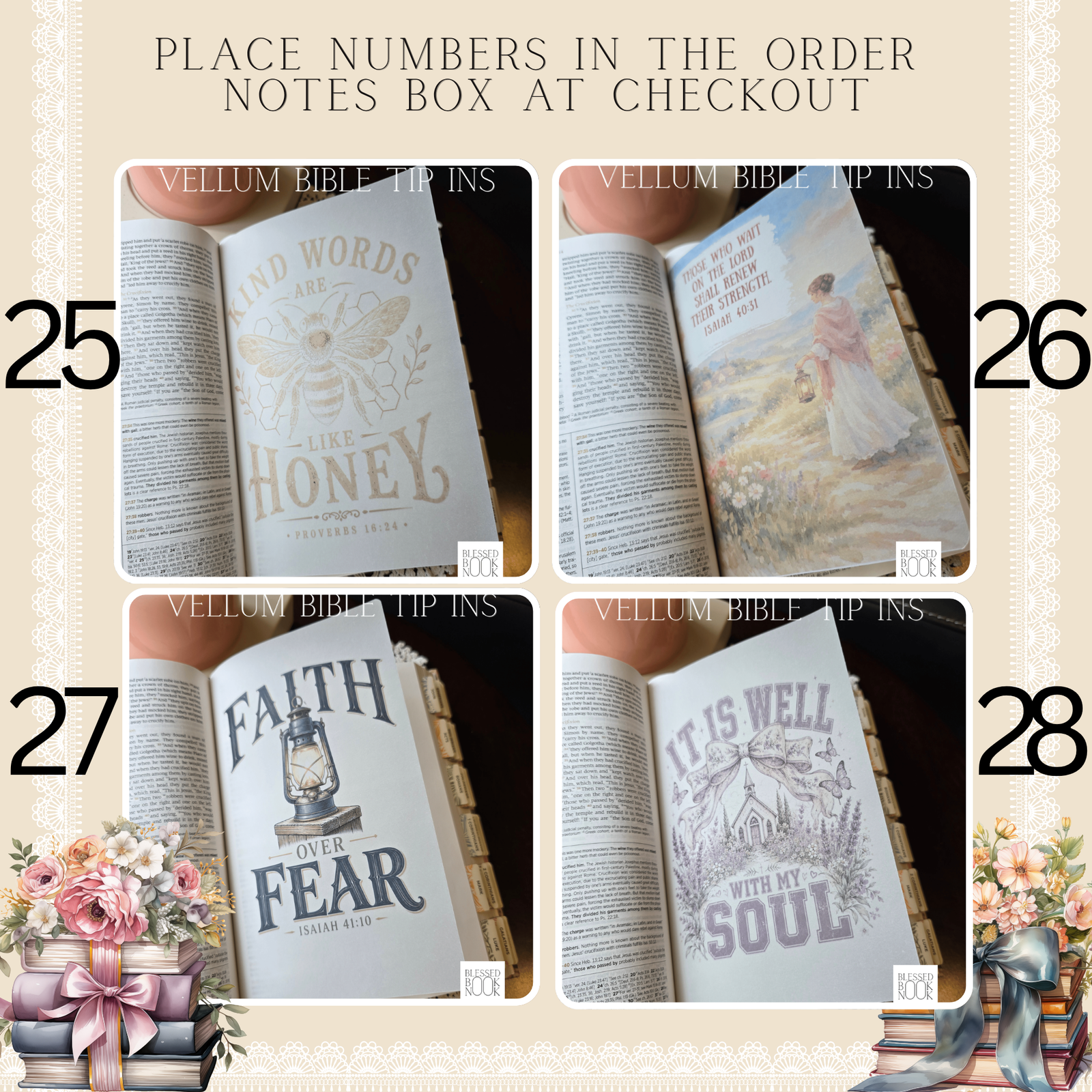 Vellum Bible Tip Ins BUNDLES - Image 8