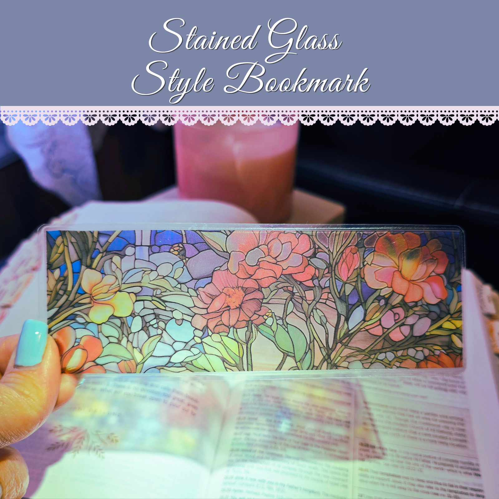 Stained Glass Style Bookmarks - Image 4
