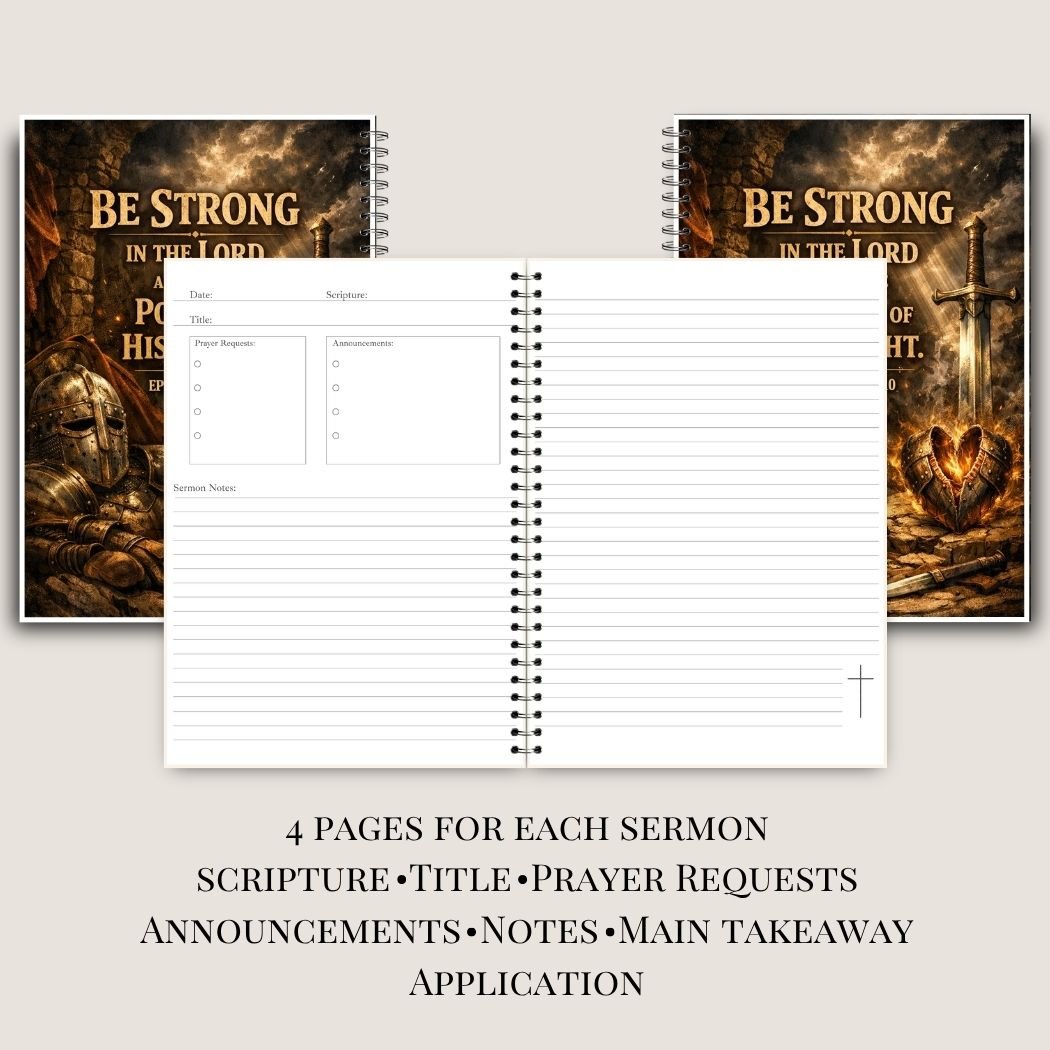 Ephesians 6:10 Sermon Notebook - Image 2