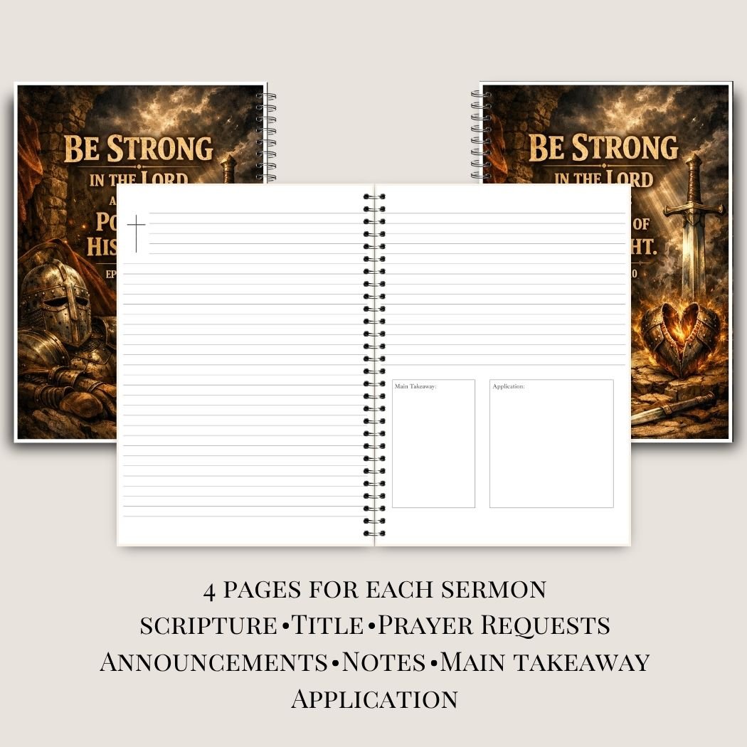 Ephesians 6:10 Sermon Notebook - Image 3