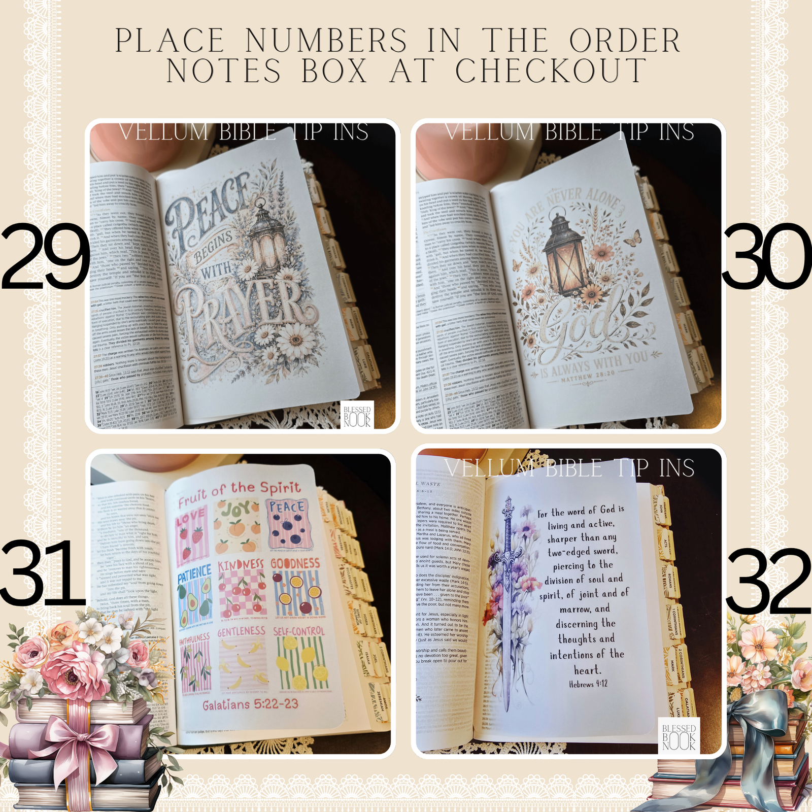 Vellum Bible Tip Ins BUNDLES - Image 9
