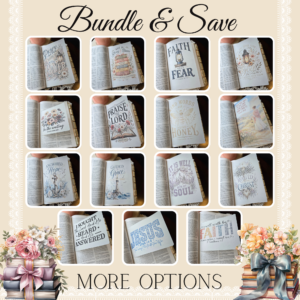 Vellum Bible Tip Ins BUNDLES