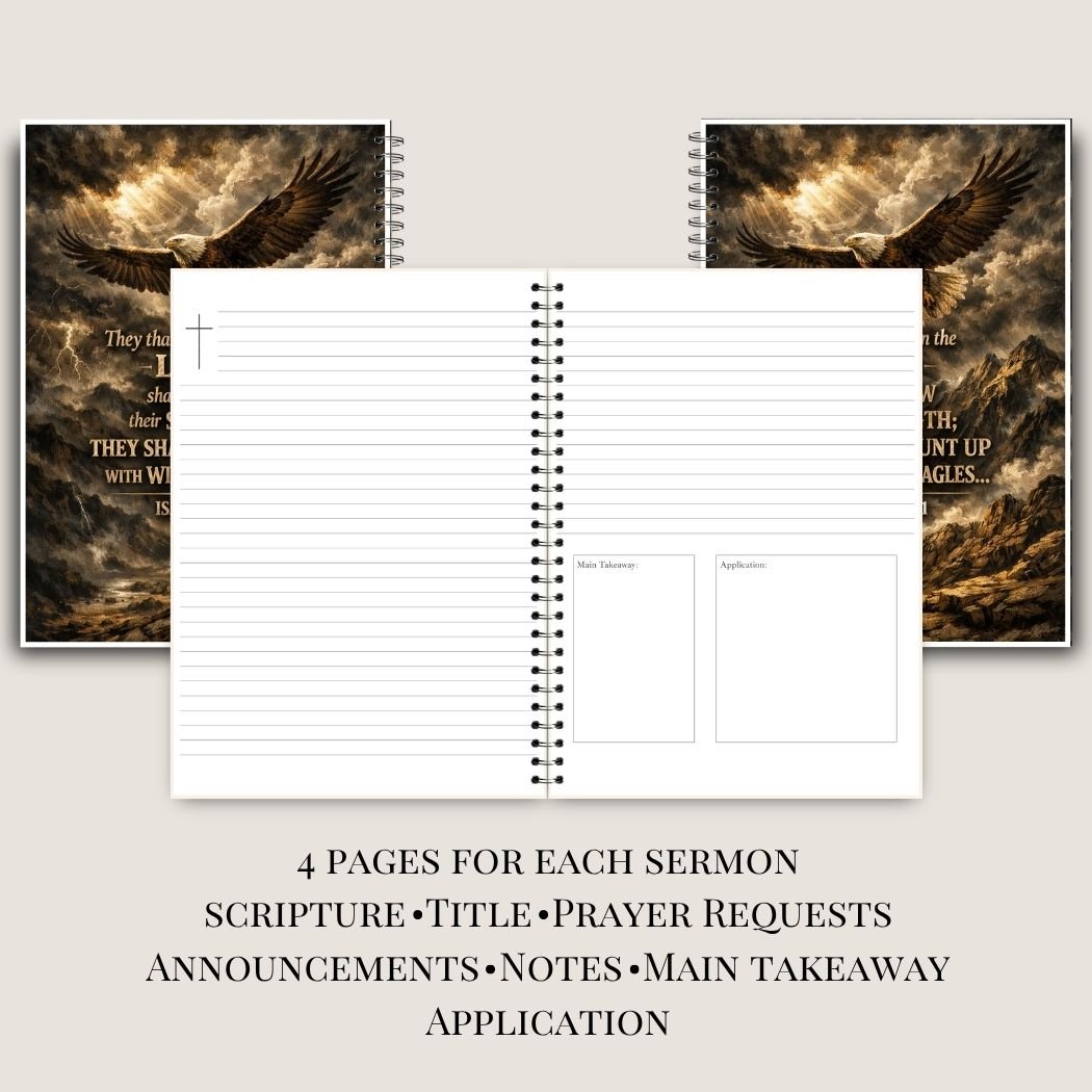 Isaiah 40:31 Sermon Notebook - Image 3