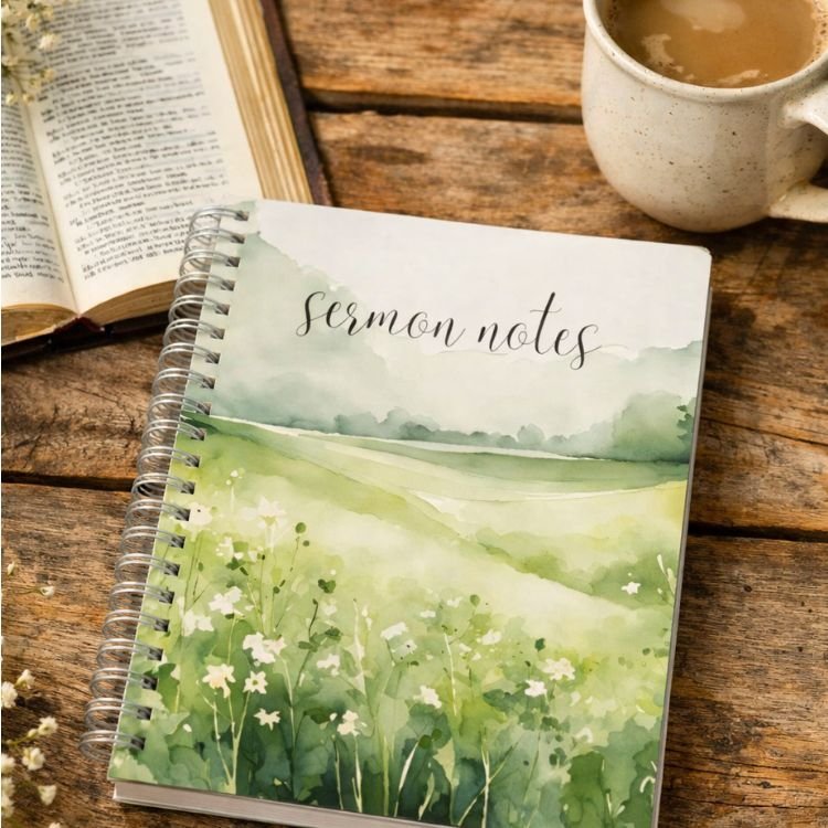 How a Simple Sermon Notebook Became a Homemade Ministry