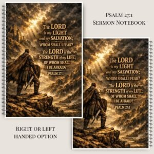 Psalm 27:1 Sermon Notebook for Men