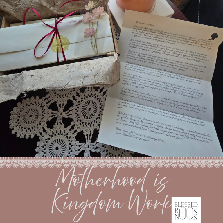 Motherhood is Kingdom Work- How to Encourage New Moms