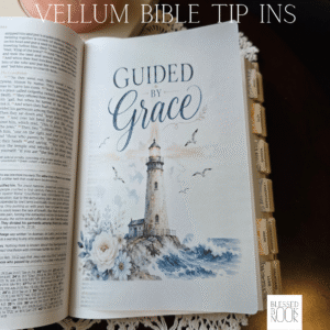 Guided by Grace Vellum Bible Tip In
