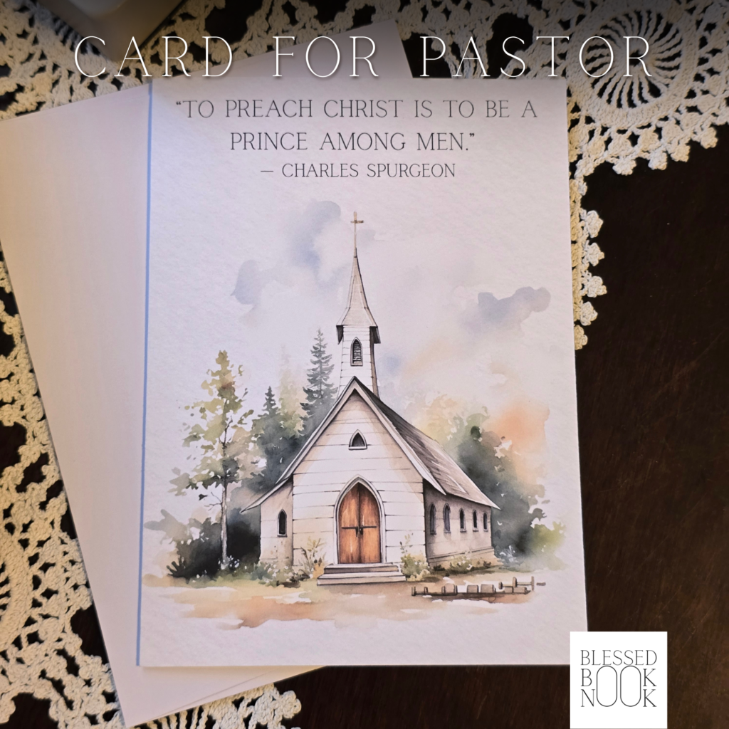 Pastor Appreciation Greeting Card- Prince Among Men