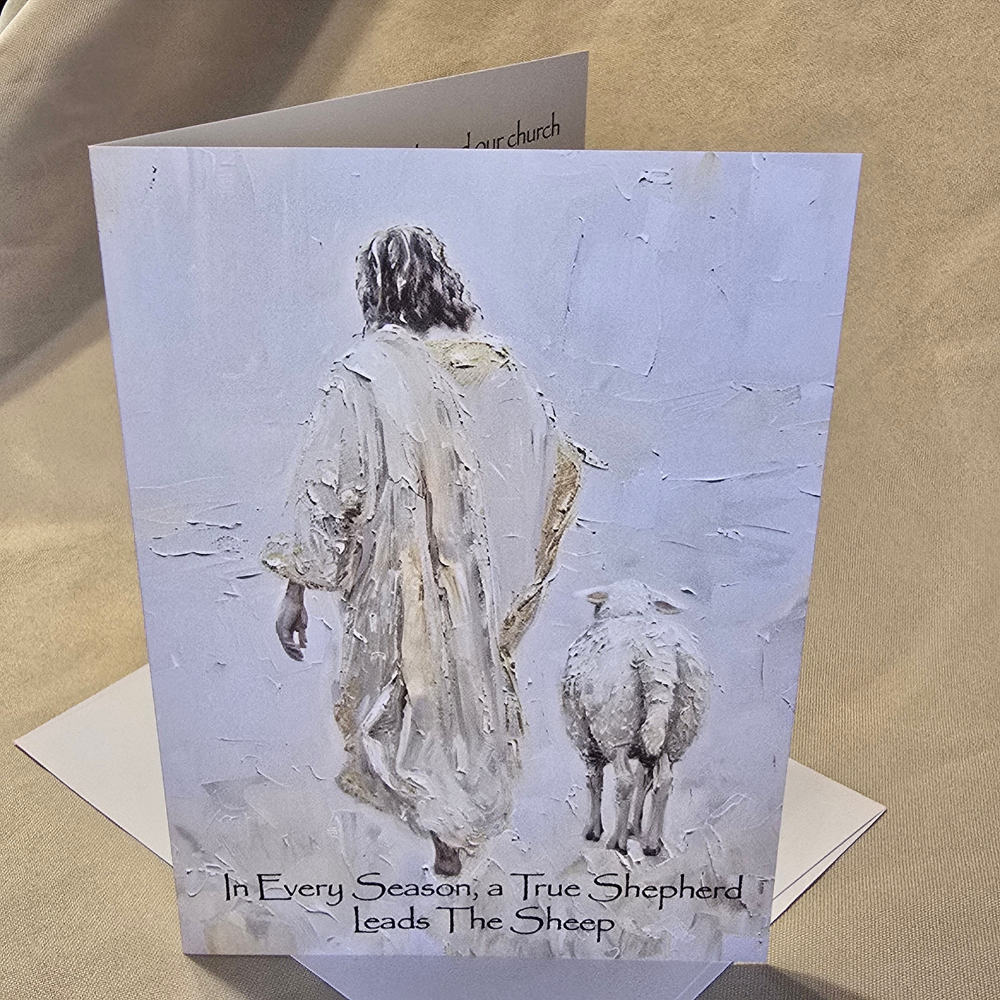 Pastor Appreciation Greeting Card- Shepherd